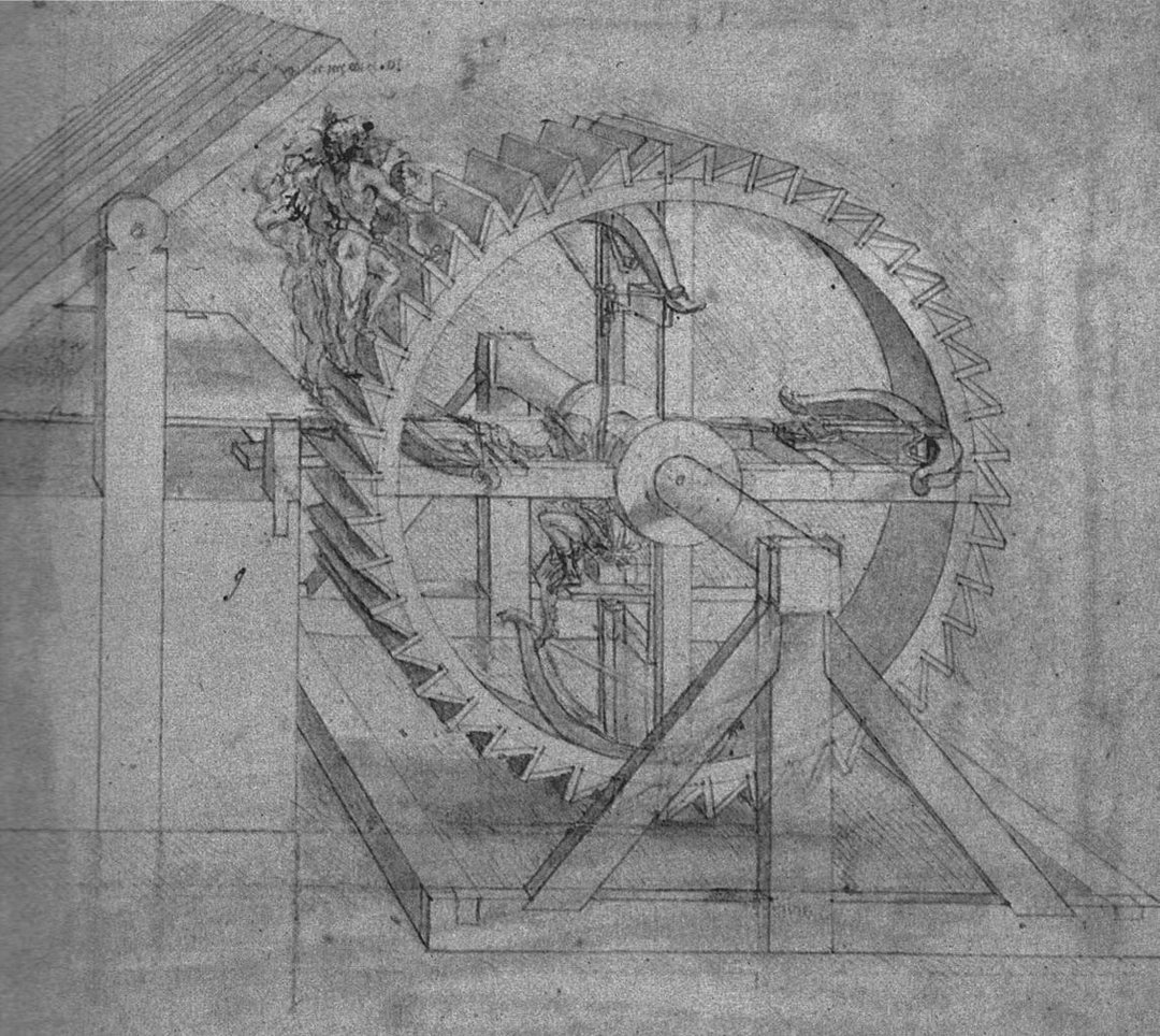 Ces machines de Léonard de Vinci fonctionnent vraiment… et c’est incroyable 4 1147px Vinci, Leonardo Da Ingranaggio fs